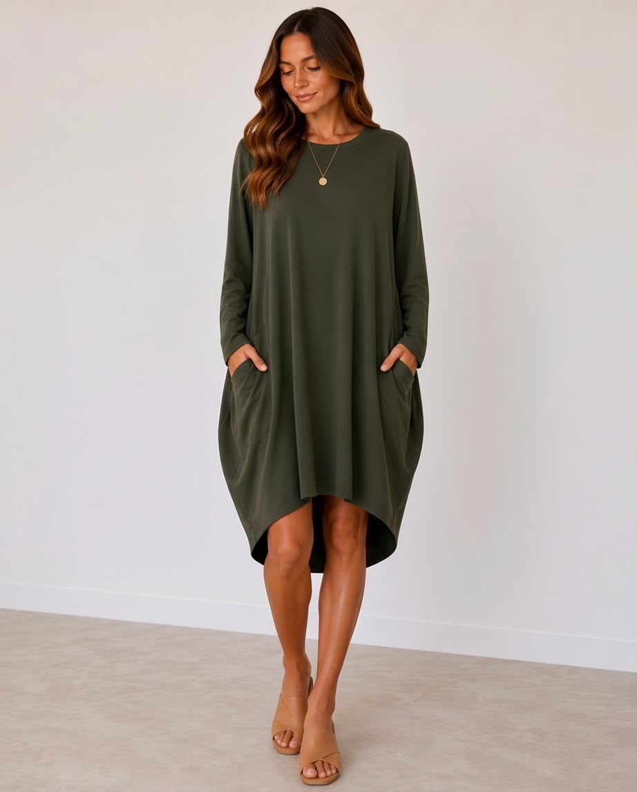 Grace Flow Pocket Dress