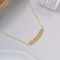Wholesale Jewelry Elegant Hip-Hop Streetwear Rivet 304 Stainless Steel Zircon 18K Gold Plated Plating Inlay cable chain Necklace