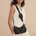 Prada Nylon Re-Edition 2005 Shoulder Bag Black