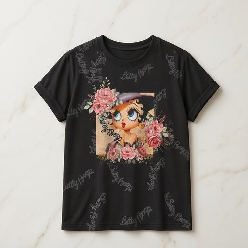 Betty Boop Floral Glamour Edition T-Shirt