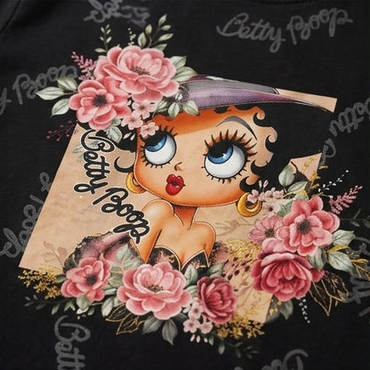 Betty Boop Floral Glamour Edition T-Shirt