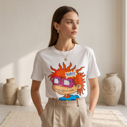 Rugrats Chuckie Retro Cartoon Collection T-Shirt