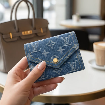 Wallet Louis Vuitton blu