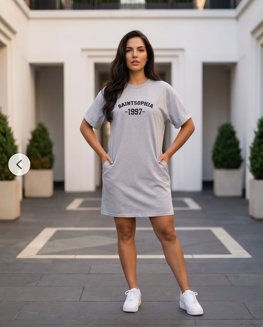 SaintSophia 1997 Oversized T-Shirt Dress