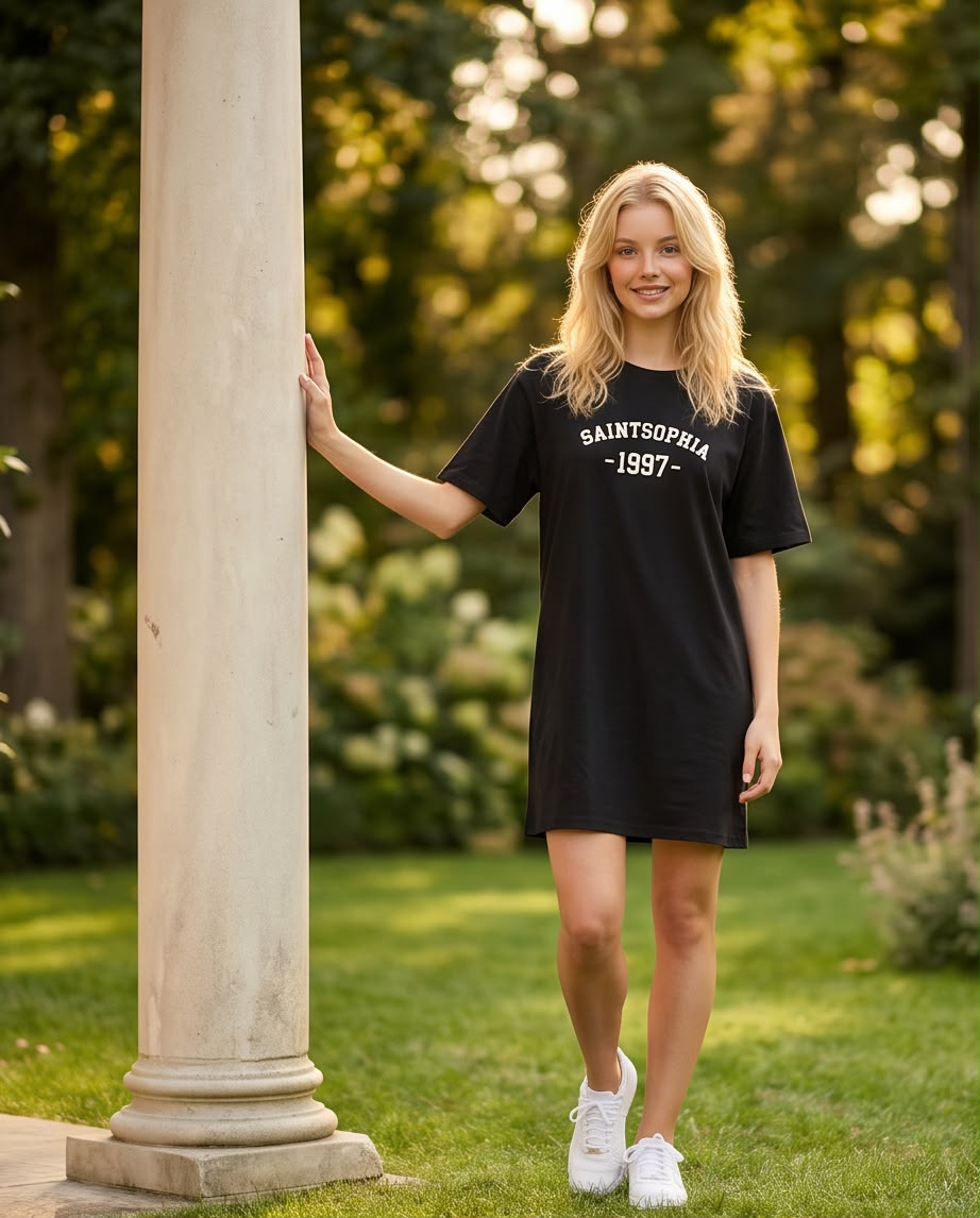 SaintSophia 1997 Oversized T-Shirt Dress