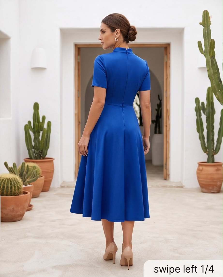 Luna Grace Midi Dress