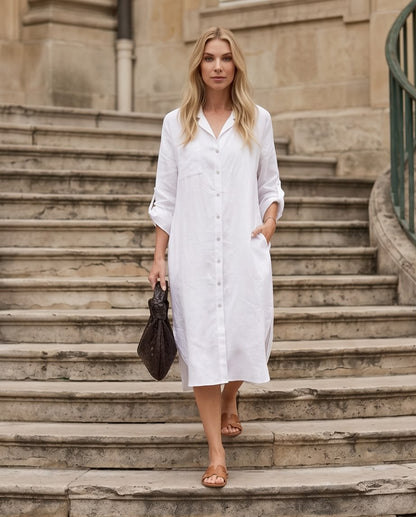 Luna Breeze Shirt Dress