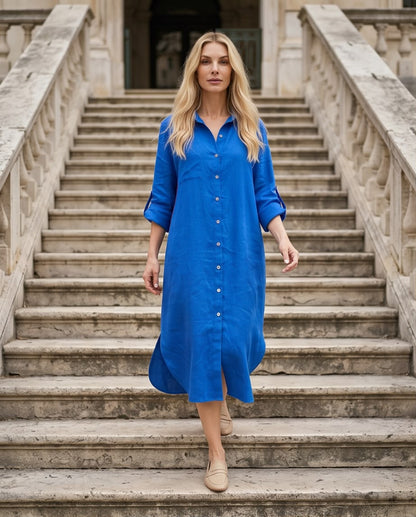 Luna Breeze Shirt Dress