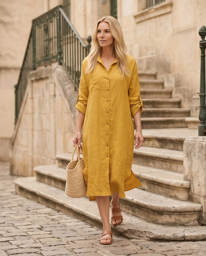 Luna Breeze Shirt Dress