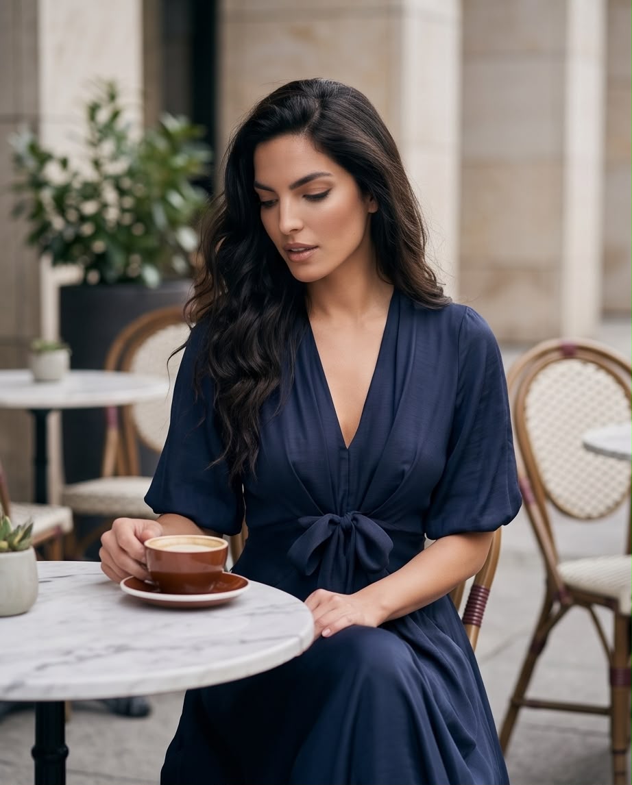 Celeste Grace Midi Dress
