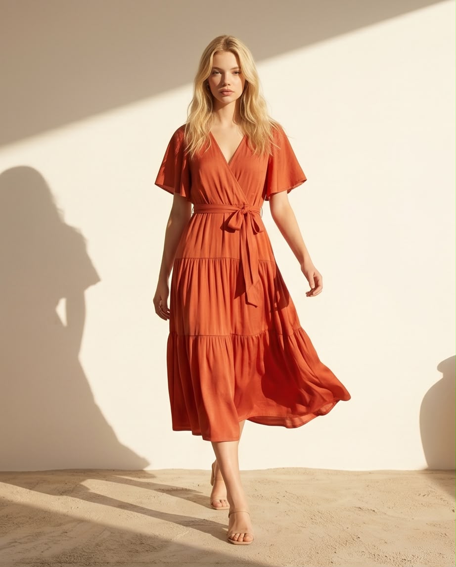 Blush Midi Dress