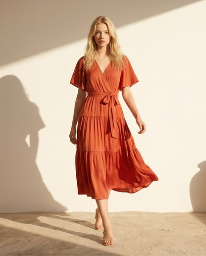 Blush Midi Dress
