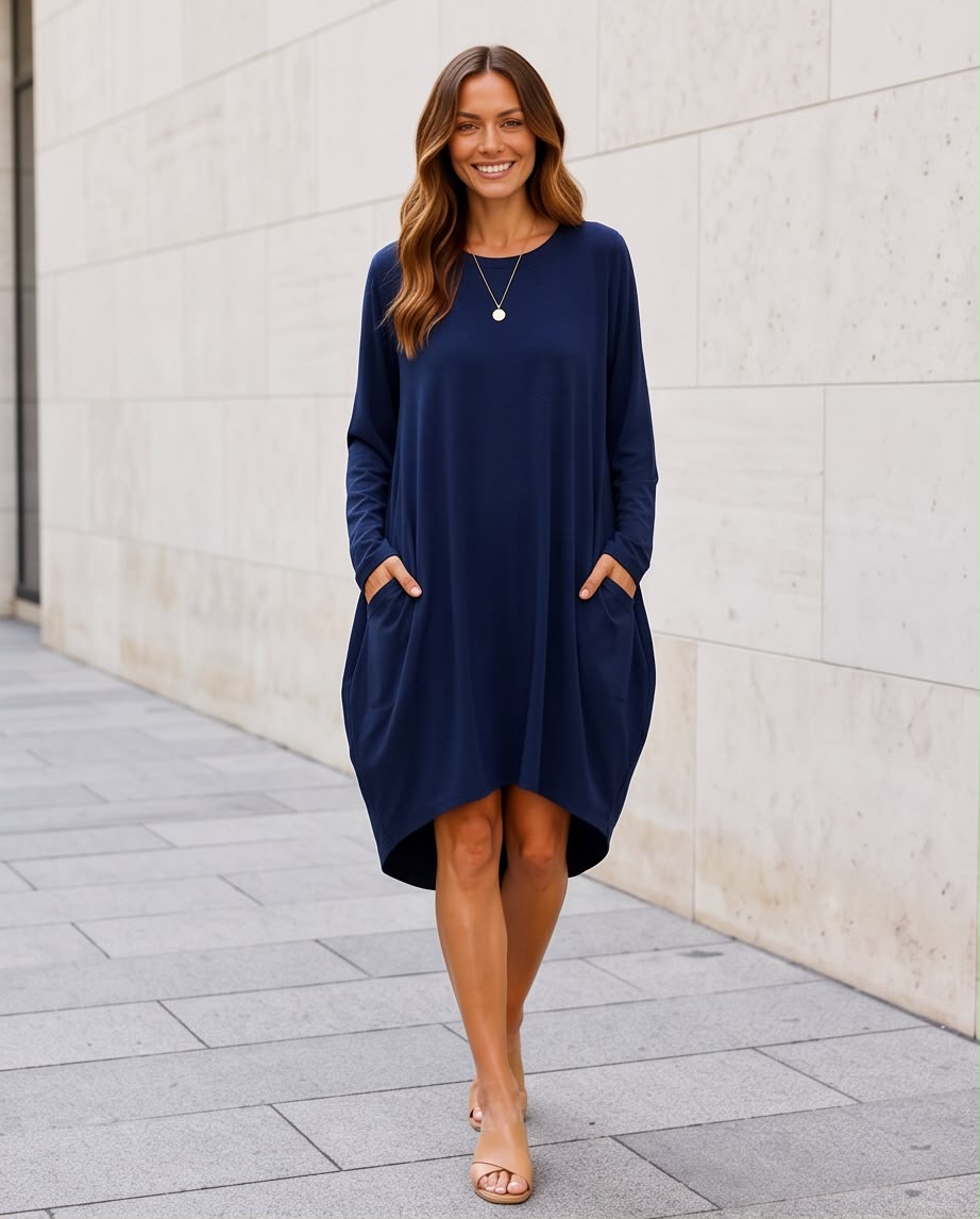 Grace Flow Pocket Dress