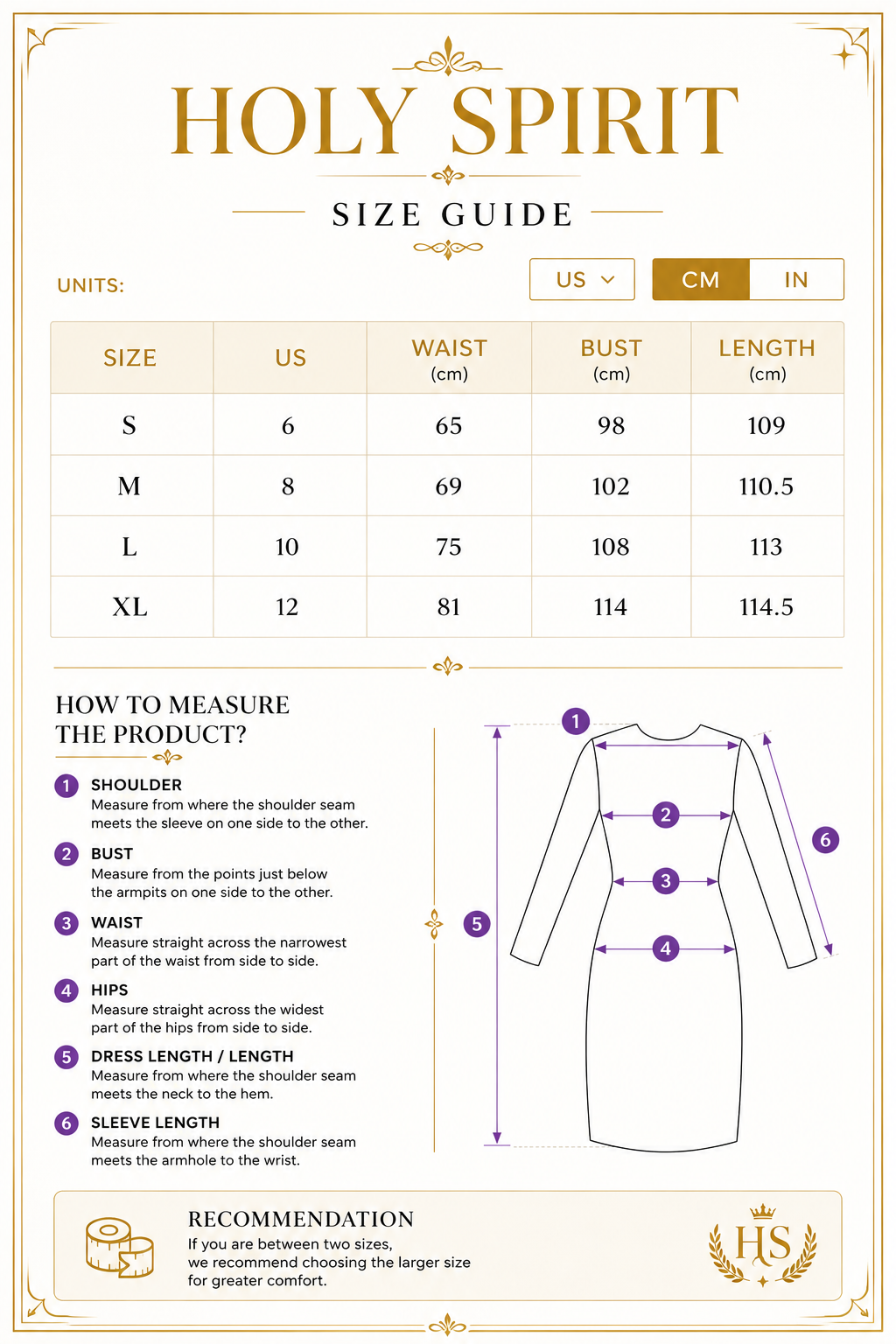 Size Guide