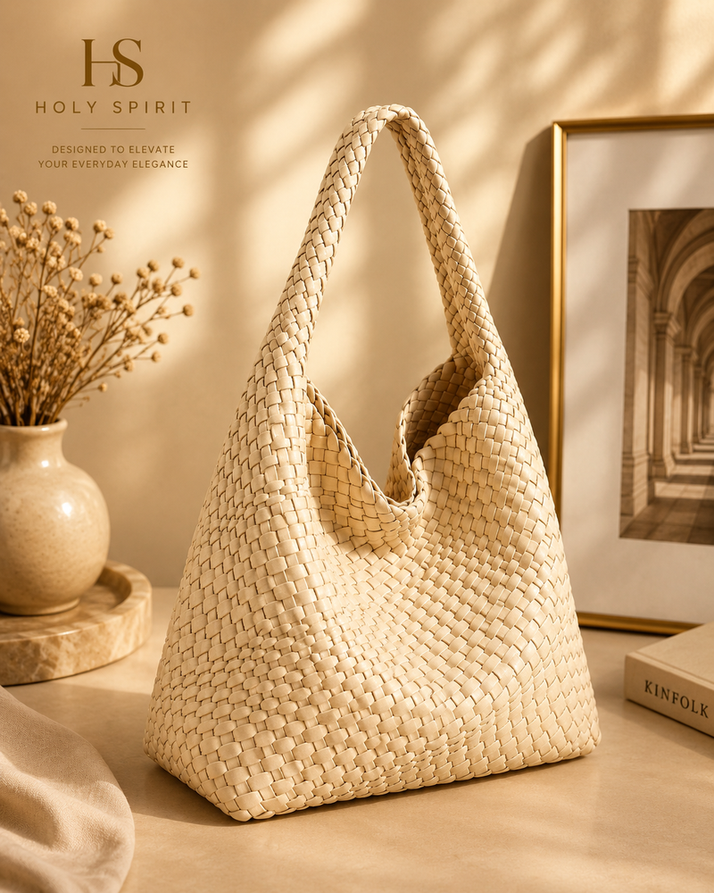 HS Woven Luxe Tote Bag Set