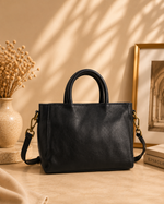 HS Classic Leather Satchel Bag