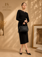 HS Classic Leather Satchel Bag