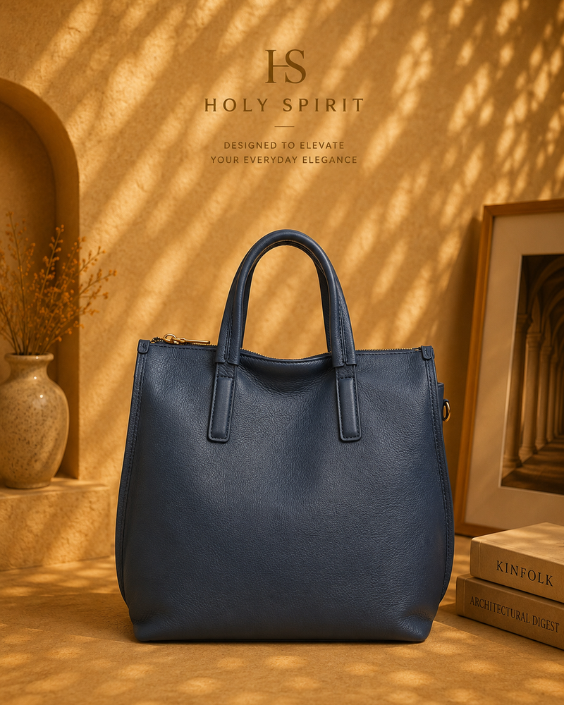 HS Executive Leather Tote Bag
