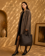 HS Executive Leather Tote Bag