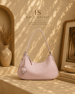 HS Luna Leather Baguette Bag