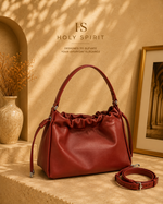 HS Modern Leather Shoulder Bag