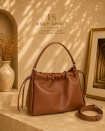 HS Modern Leather Shoulder Bag