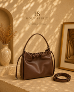 HS Modern Leather Shoulder Bag