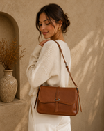 HS Heritage Leather Shoulder Bag