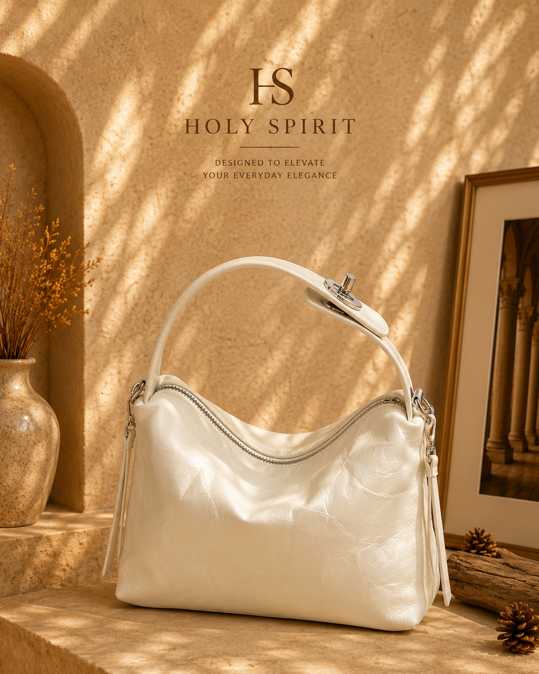 Luxe Leather Shoulder Bag