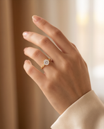 925 Sterling Silver Solitaire Zircon Ring