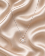 Minimalist Circle Pendant Necklace for Women