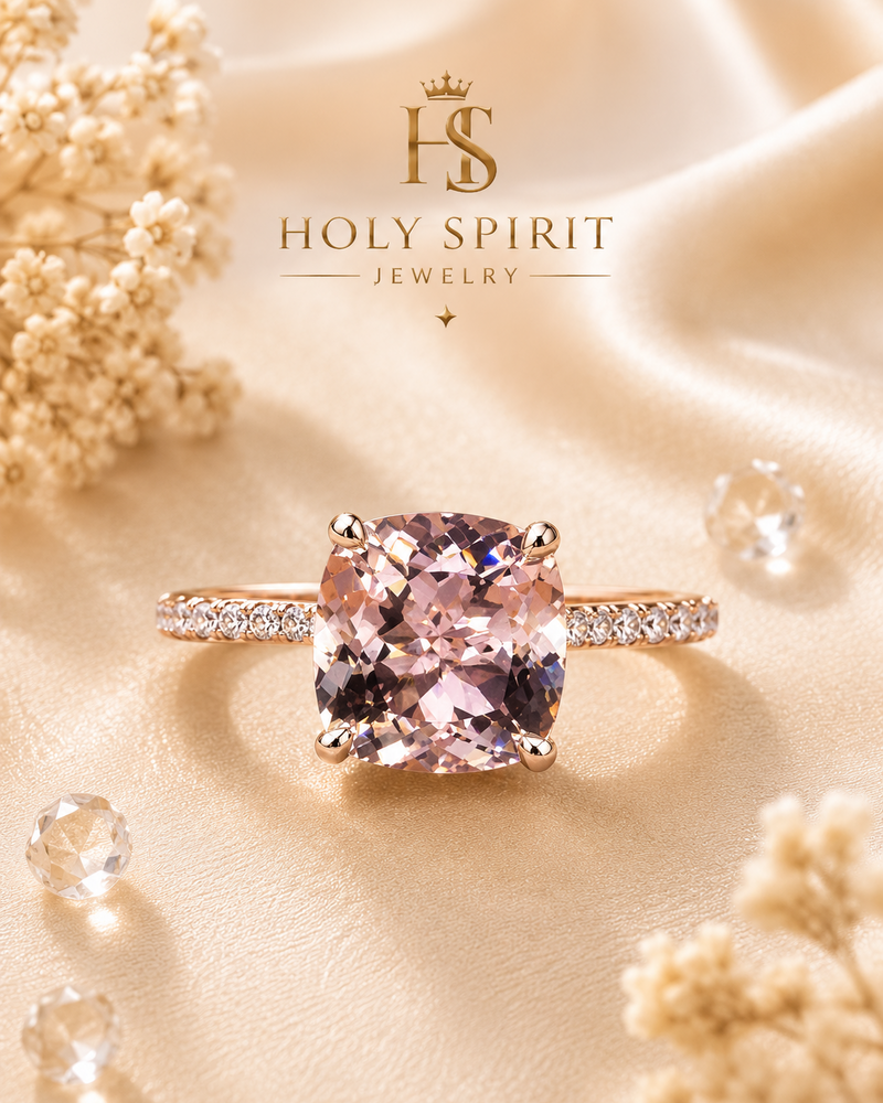 Heart Cut Adjustable Engagement Ring