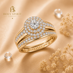 Luxury Halo Bridal Ring