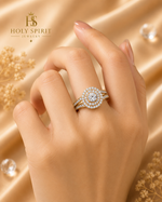 Luxury Halo Bridal Ring