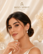 Luxury Pearl & Crystal Drop Earrings for Women