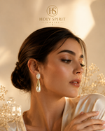 French Pearl Drop Earrings for Women
