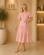 Blush Midi Dress