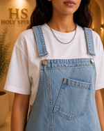 Harper Denim Overall Dress