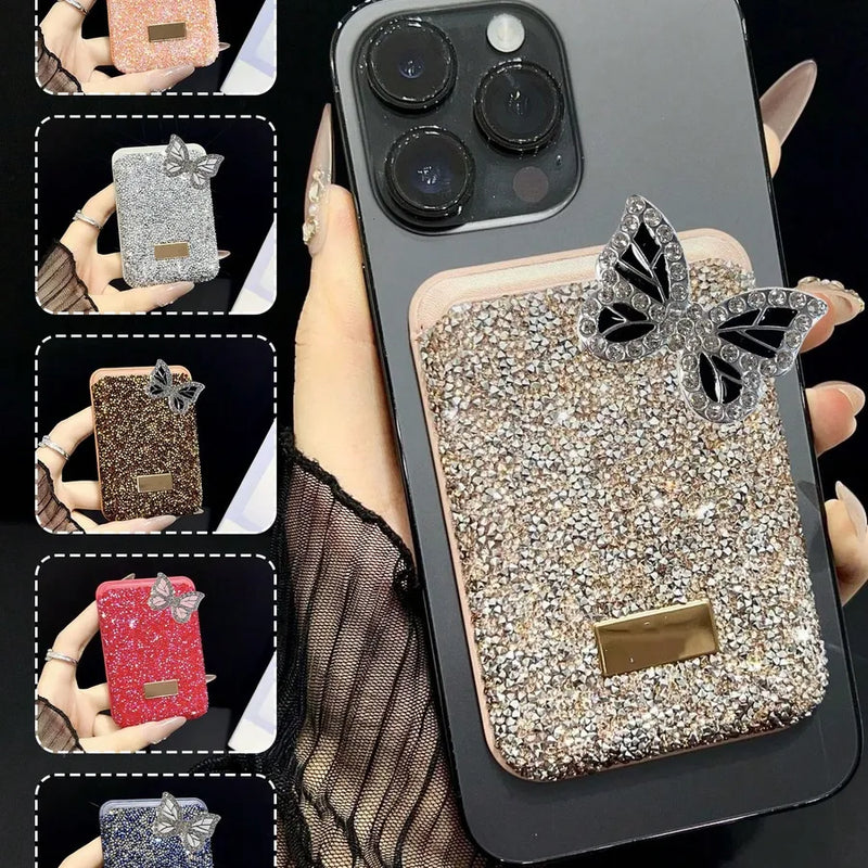 Women’s Plastic Card Holder in Square Shape, Stylish and Durable Card Case